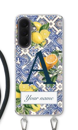 Monogram Blue tiles
