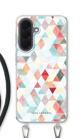 Coloured triangles pastel