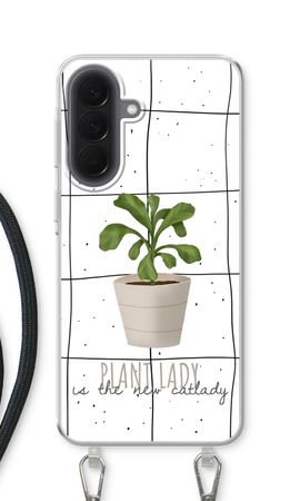 Houseplant on windowpane