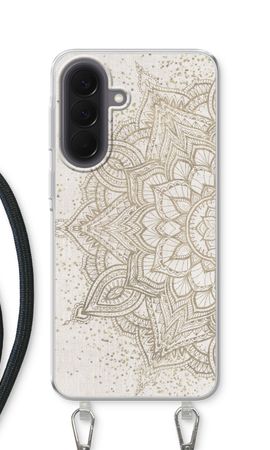 Boho golden mandala