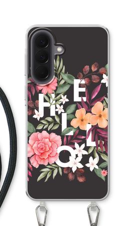 Hello in flowers