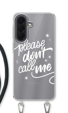 Don't call