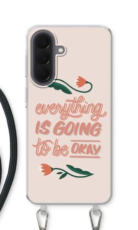 Optimistic flower girl