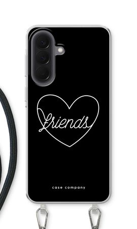 Friends heart black