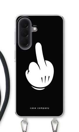 Mittelfinger schwarz