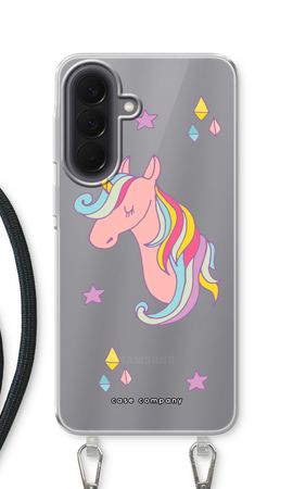 Rosafarbenes Einhorn