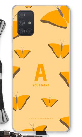 Amber Butterflies Monogram