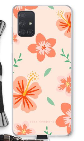 Tropical Pink Flowers