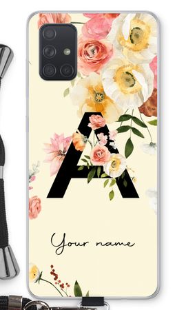 Flirty Flowers Monogram