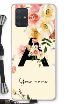 Flirty Flowers Monogram