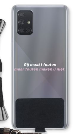 Fouten maken u niet
