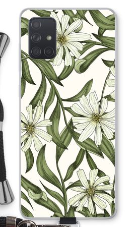 White flower pattern