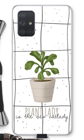 Houseplant on windowpane