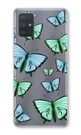Blue & Green Butterflies