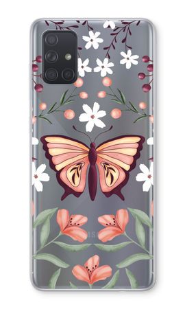 Butterfly in a floral world