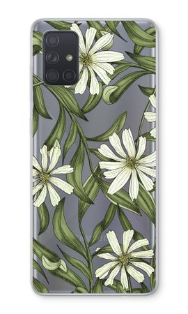 White flower pattern