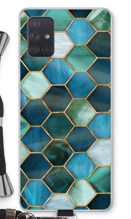 Hexagons in stained glass