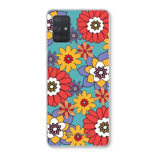 Retro Flowers - Blue