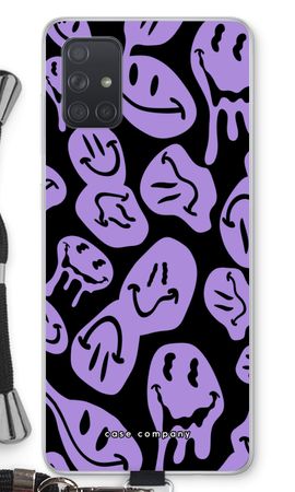 Melting Smiley - Purple