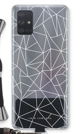 Geometric lines white