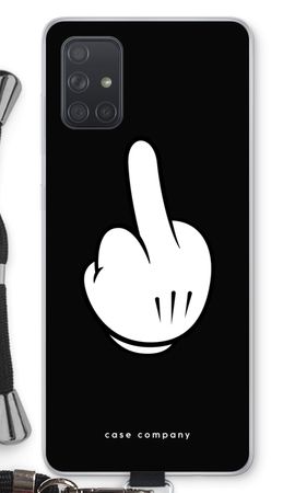 Middle finger black