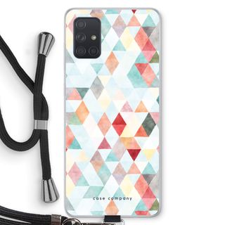 Coloured triangles pastel