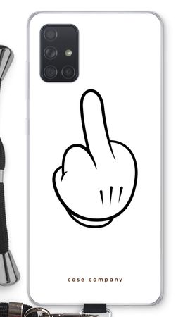 Middle finger white