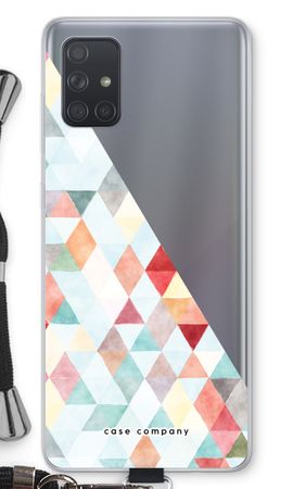 Coloured triangles pastel