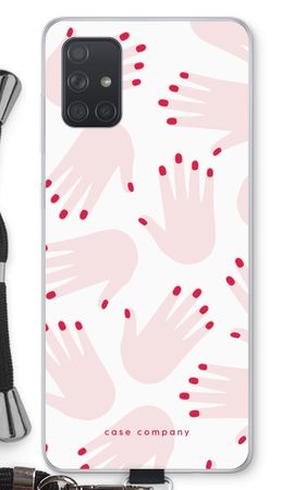 Hands pink