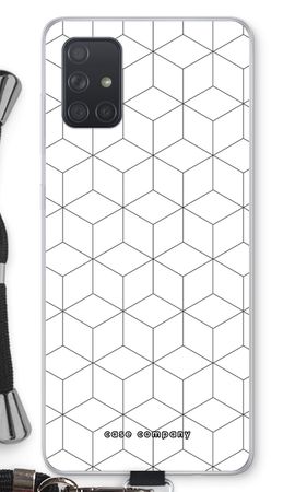 Cubes black and white