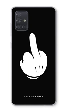 Middle finger black