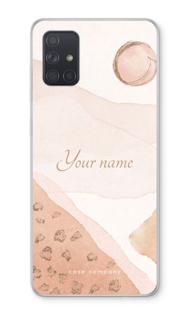 Gold Spots Namecase - Blush