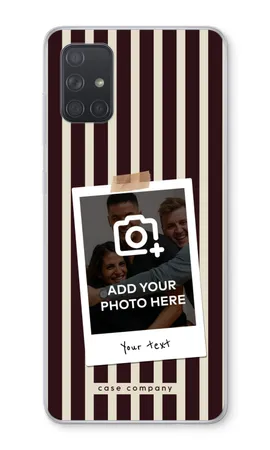 Polaroid - Retro, Miękkie etui Samsung Galaxy A71 5G