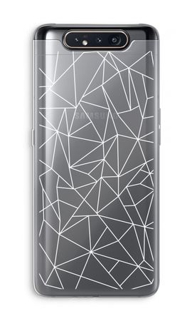 Geometric lines white