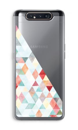 Coloured triangles pastel