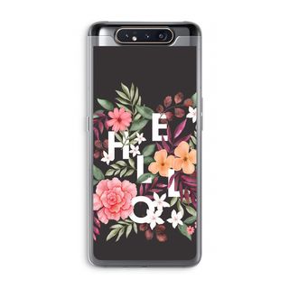 Hello in flowers