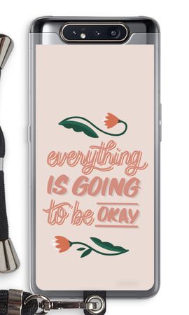 Optimistic flower girl