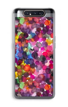 Überlappende Aquarell-Punkte