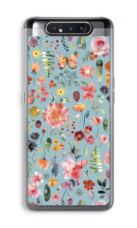 Bunte Pflanzen und Blumen