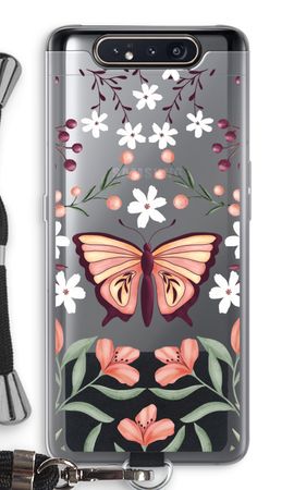 Butterfly in a floral world