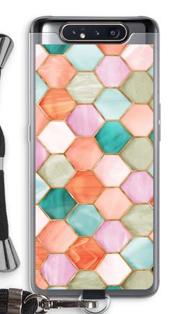 Hexagons in stained glass