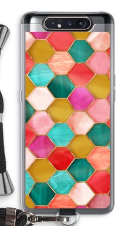 Hexagons in stained glass