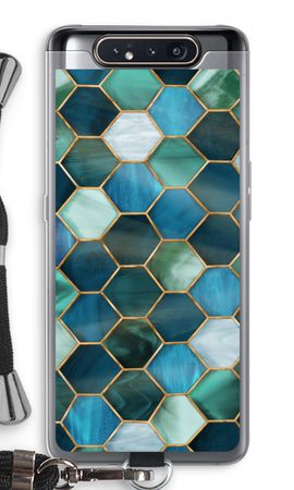 Hexagons in stained glass
