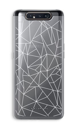 Geometrische lijnen wit