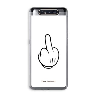 Middle finger white