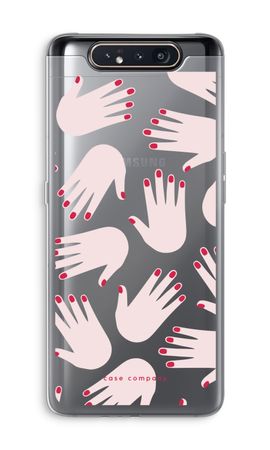 Hands pink