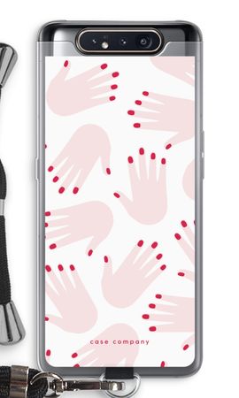 Hands pink
