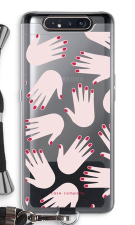 Hands pink