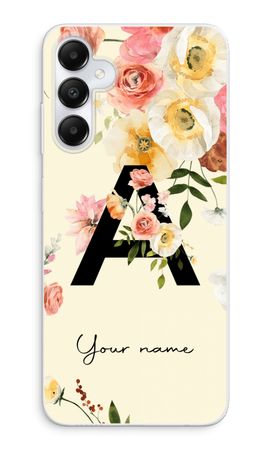 Flirty Flowers Monogram