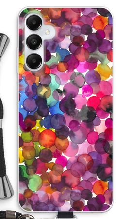 Überlappende Aquarell-Punkte